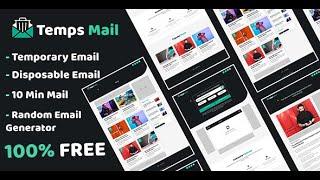 Temp Mail - Temporary Disposable Gmail & Email Generator