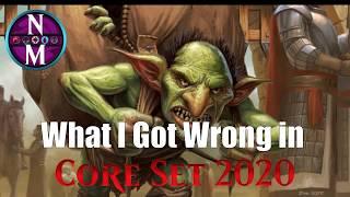 What I Got Wrong in My Core Set 2020 Limited Review