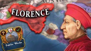 Florence is the BEST Tall Nation in Eu4! (Tall Nations Series)