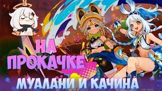 Прокачка Муалани и Качины | Обновление 5.0 | GENSHIN IMPACT