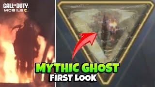 Mythic Ghost Reveal First Look CODM - Season 6 COD Mobile Leaks - Mythic Ghost CODM Teaser