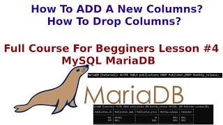 MariaDB MySQL Alter Table ADD DROP l MySQL How To ADD Columns #4