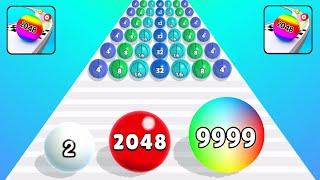 BALL RUN 2048 ️ (4096k balls) short gameplay 08 #shorts