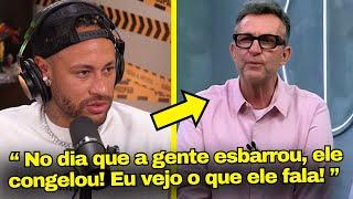 VEJA COMO NEYMAR DETONOU CRAQUE NETO NO PODPAH! “ELE NÃO ME CONHECE, E VIVE FALANDO DE MIM”