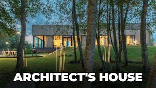 Inspired by Nature | Architect’s Own Home that Unites Modern Architecture, Design, Art and Craft