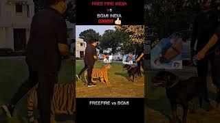 FREE FIRE vs PUBG | FREE fire viral short video# trendingshort #freefirelovers