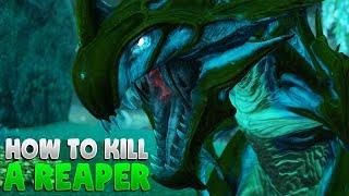 HOW TO UNBURY AND KILL A REAPER KING - Ark Survival Evolved Tips