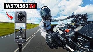 Motovlogging With The NEW Insta360 X4 | 8K 360 Camera!