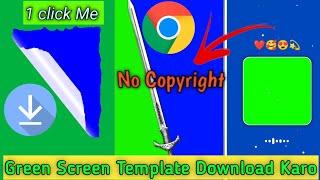 Green Screen Template Video Download Kaise kare | Green Screen Background Video Chrome se Download |