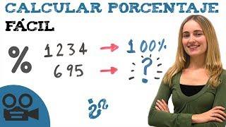 Calcular porcentaje fácil - Matemáticas de primaria