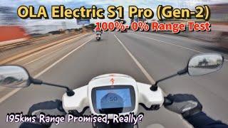 Ola Electric S1 Pro (Gen2) Range Test - Pradeep on Wheels