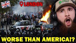 AMERICAN Reacts to Top 5 Most DANGEROUS Cities in the UK! *im not going*