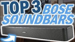 Top 3 BOSE SOUNDBARS 2025 | Top 3 Bose Soundbars im Vergleich | Bose Soundbar Test