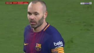 Andres Iniesta vs Valencia (Home) 17-18 HD 720p (01/02/2018)