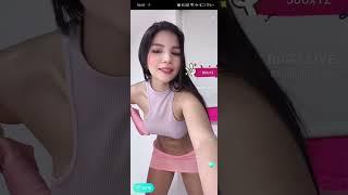 hot sexy girl live bigo dance mini skirt