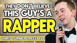 Posh Rapper shocks Jazz Club with INSANE Freestyle | Chris Turner's Freestyle Rap