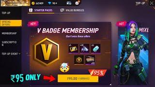 NEW V BADGE MEMBERSHIPFREE FIRE