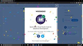 Salesforce Trailhead - Use Visual Studio Code for Salesforce Development