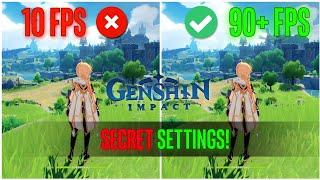 Genshin Impact: Secret Settings to BOOST FPS! (2024)