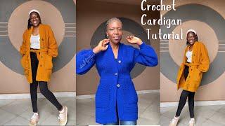 How To Crochet A Cardigan All Sizes