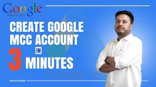 How to Create MCC Account (My Client Center Account) - MCC Account Google Ads