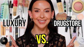 Full Face of LUXURY Vs DRUGSTORE: What's Worth YOUR Money?