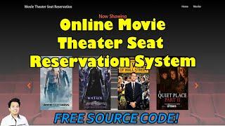 Online Movie Theater Seat Reservation and Booking System in PHP MySQL | Free Source Code Download