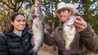 CATFISH vs CRAPPIE (Fish Cook Off Challenge with Wife!)