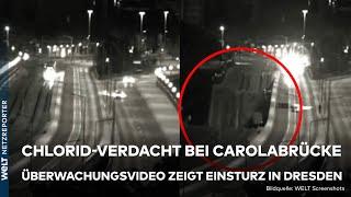 CAROLABRÜCKE: Chlorid-Verdacht! Ist das die Ursache für das Einsturz-Drama in Dresden