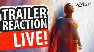 SUPERMAN TRAILER LIVE REACTION | Film Threat Livecast