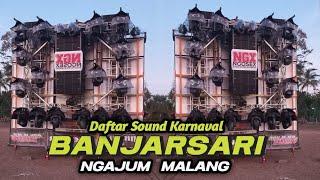 DAFTAR SOUND KARNAVAL BANJARSARI NGAJUM ‼️ hadir bp audio black ban audio 