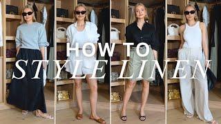 HOW TO STYLE LINEN FOR SUMMER