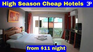 Pattaya Thailand, Cheap HIGH  SEASON Hotels near Soi Buakhao