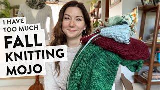 I Have Too Much Fall Knitting Mojo: Updates on my new (and old) cast ons | Knitting Podcast Ep 18