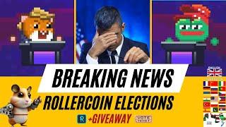 Election Event in Rollercoin with a Giveaway for RLT & voting tickets