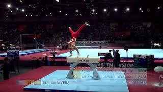 VERA Adria (ESP) - 2019 Artistic Worlds, Stuttgart (GER) - Qualifications Pommel Horse