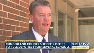 Cumberland County Sheriff's Office to pull deputies from several schools