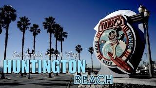 California roadtrip to "surf city" Huntington Beach | Travel Vlog