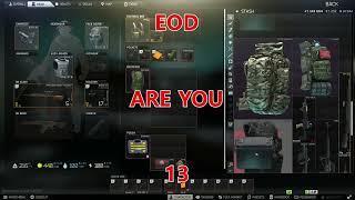 STASH SIZE AND CONTAINER SIZE COMPARISON STANDARD VS EOD - ESCAPE FROM TARKOV 12.12