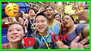 VidCon 2019 David Dobrik, Vlog Squad Q&A, and the WILDEST Creator Party (VidCon Day 2)