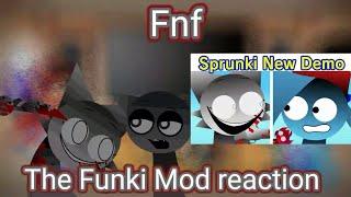 Fnf react to The Funki mod! (Gacha reaction)