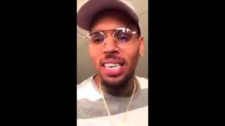 Chris Brown on Periscope (Backstage at Cali Christmas) (12/4/2015)