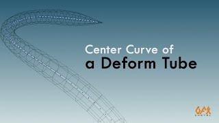 Houdini Tutorial | Generate Center Curve of a Deform Tube