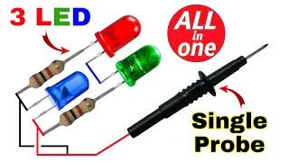 Single Probe All Component Tester || How To Make All In One Component Tester