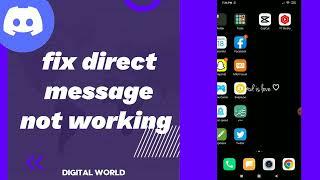 How To Fix Direct Message Not Working On Discord App 2023
