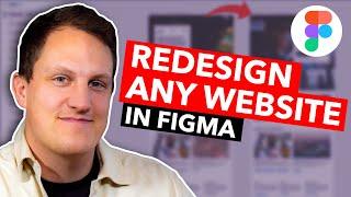 Figma UI Design Tutorial - How To Redesign Any Website (A Beginner's Guide)