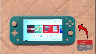 How to Transfer Games to SD Card on Nintendo Switch Lite