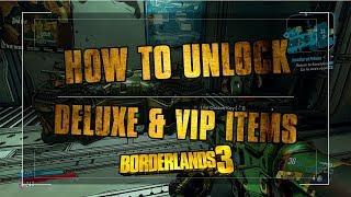 BORDERLANDS 3 HOW TO UNLOCK SUPER DELUXE, VIP ITEMS & GOLD KEYS, WHERE TO OPEN GOLD KEY CHEST