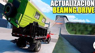 Accidentes Realistas con el Nuevo Camión | Actualización BEAMNG.DRIVE