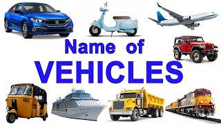 Vehicles Name | Mode of Transport | Basic English Learning | Learn Transport Names